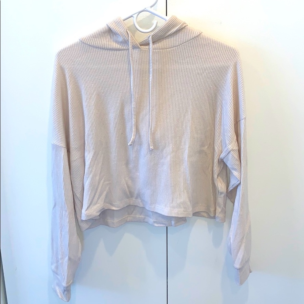Cropped sweatshirt
